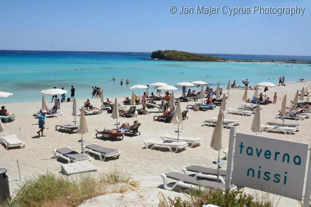 Nissi 3 Amazing Sea View Apartment Ayia Napa Eksteriør billede