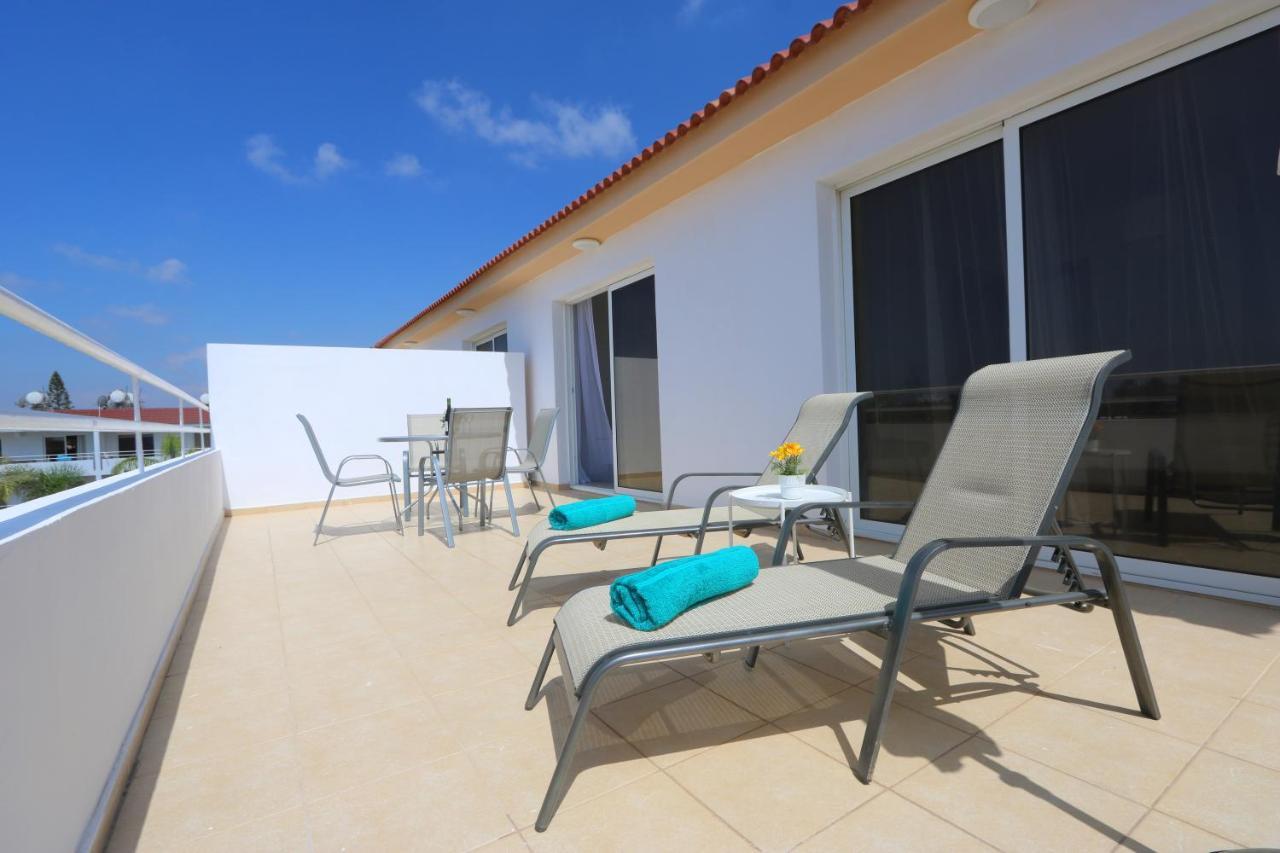 Nissi 3 Amazing Sea View Apartment Ayia Napa Eksteriør billede